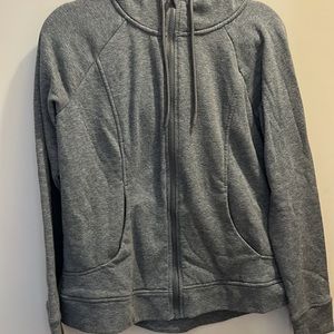 Xersion grey zip up hoodie